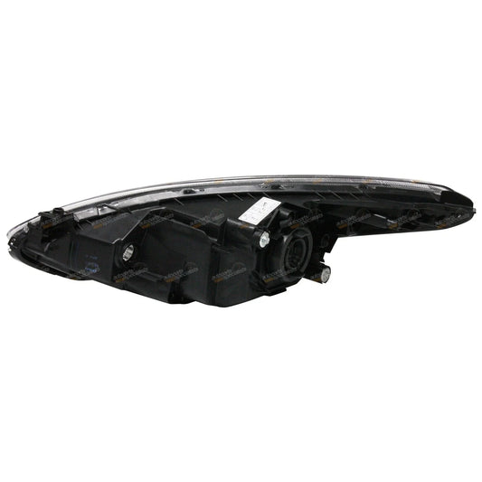 LH+RH  Black Headlights for Mazda 2 (2007 - 2014)