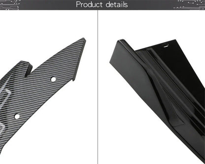 Rear Bumper Spoiler Lip Diffuser Winglet Side Skirt for AU Car Models