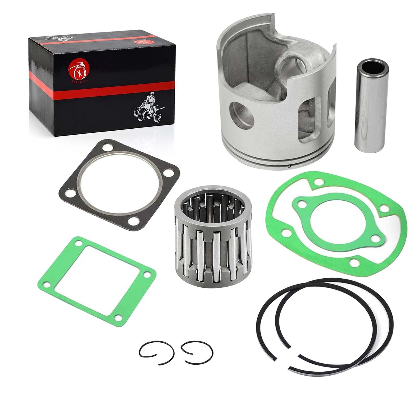 Piston Bearing Gasket Ring for Yamaha G1 Gas Golf Cart (1978–1989)