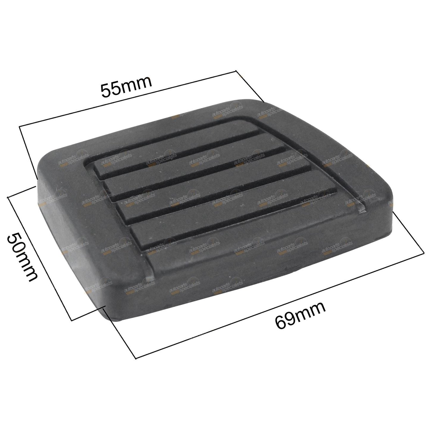 Rubber Brake or Clutch Pedal Pad for Nissan 300ZX Z31 (1984–1989)