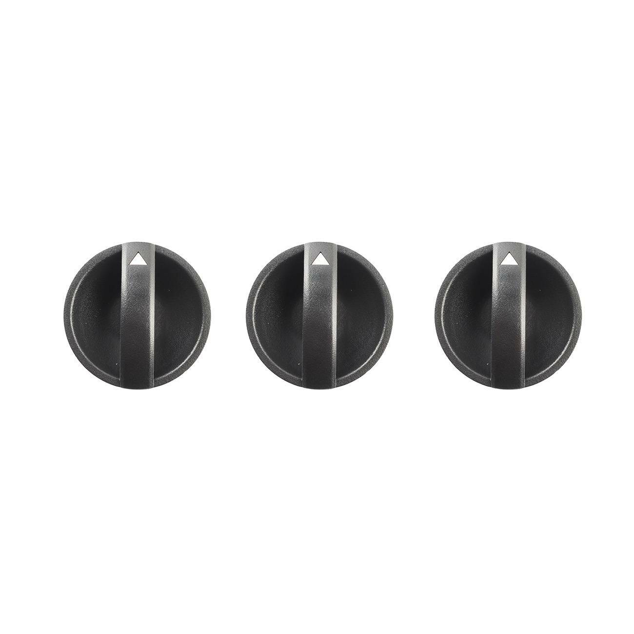 Set of 3 Control Knobs for Toyota Tacoma (2005–2011)