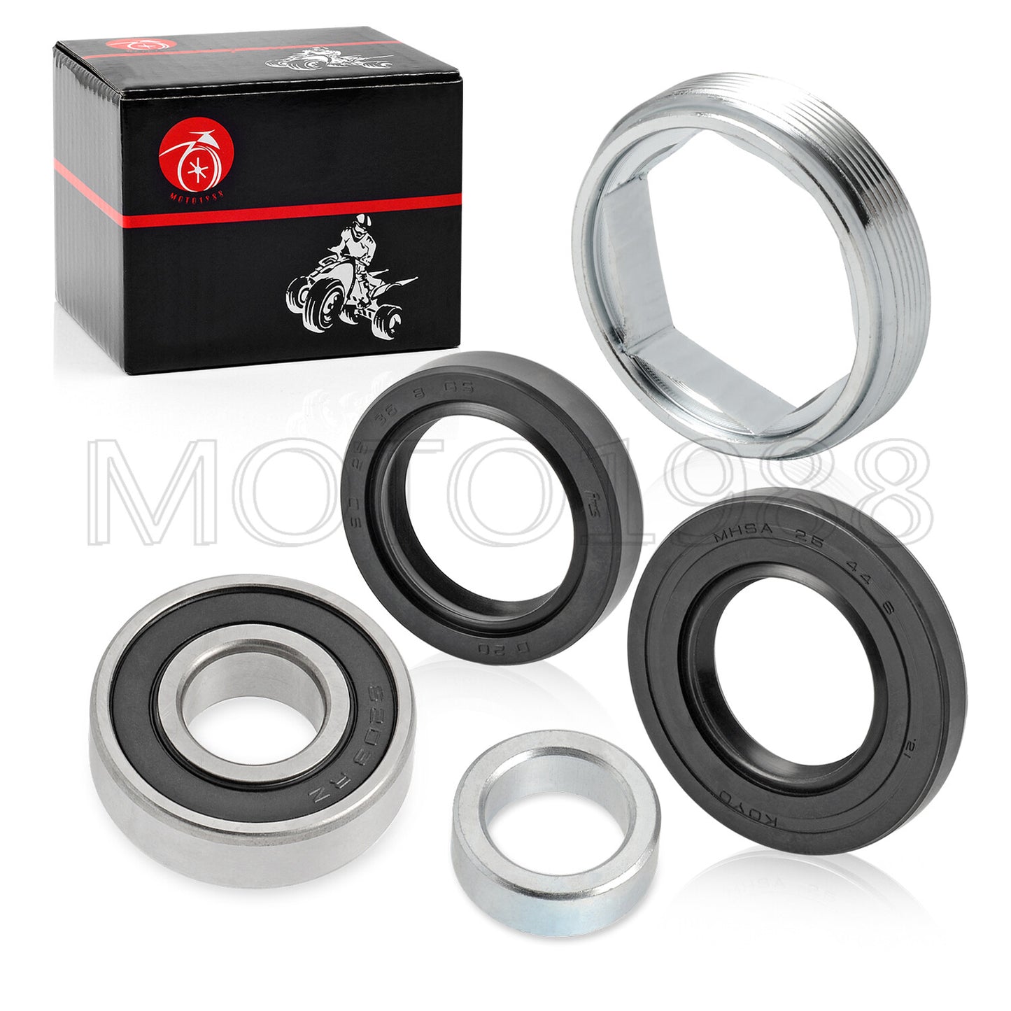 Steering Stem Bearing Seal Holder Nut for Yamaha Banshee 350 (1988–2006)