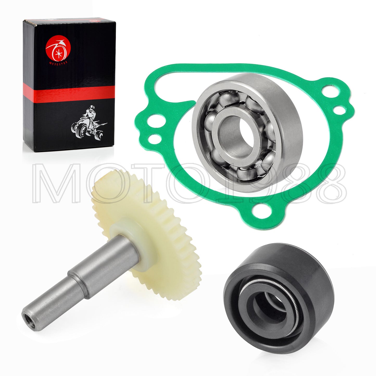 Water Pump Impeller Gear Rebuild Kit for Kawasaki KX80 KX85 KX100