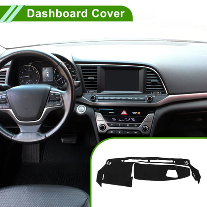 Dashboard Cover for Suzuki WagonR MH35S/MH55S (2013–2021) Black Anti-Slip