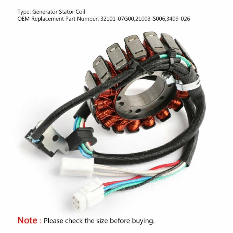 Magnetic Generator Stator Coil for Kawasaki KFX400, KSF400 (2003–2006)