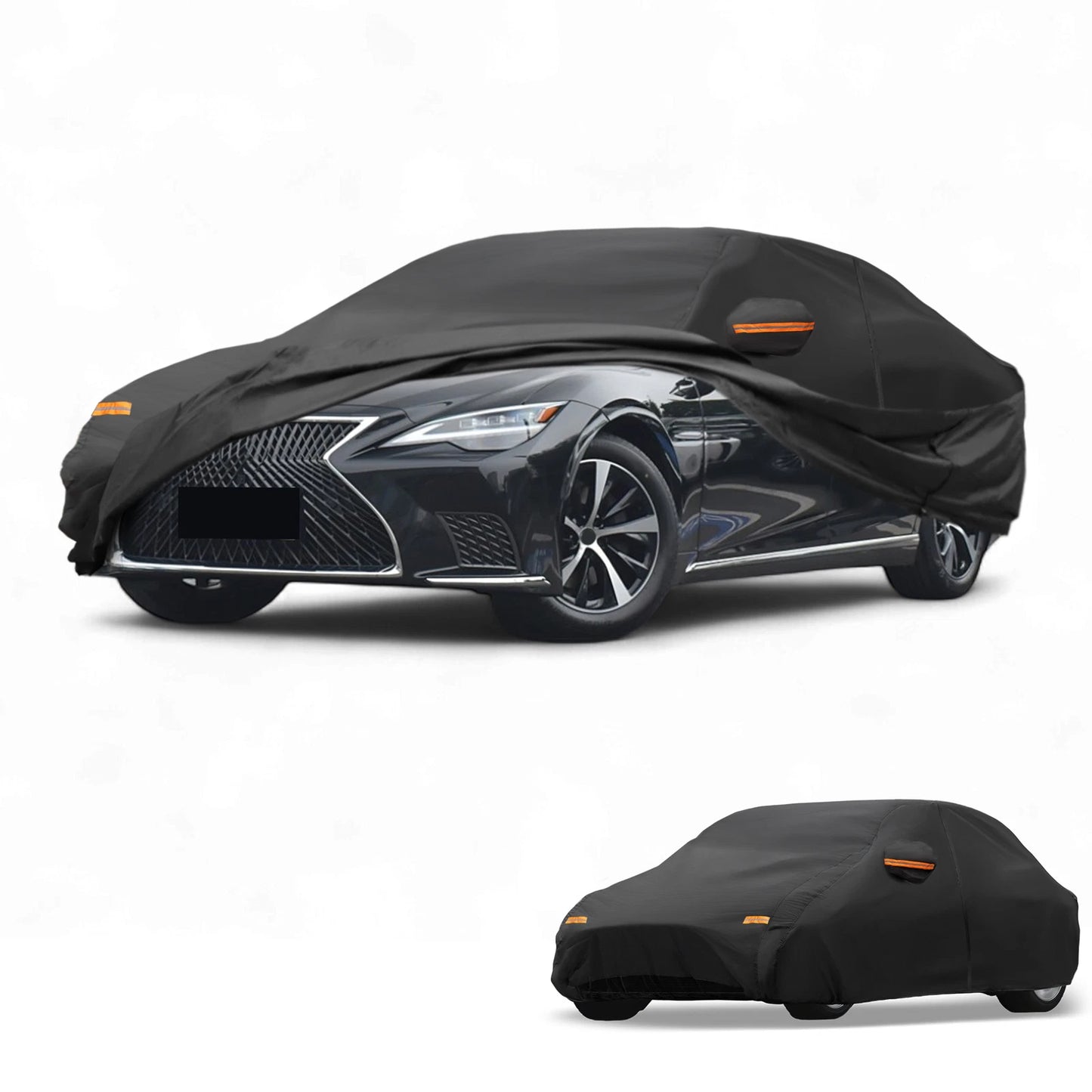 Waterproof All Weather Car Cover for Lexus LS Sedan (190T-PU)