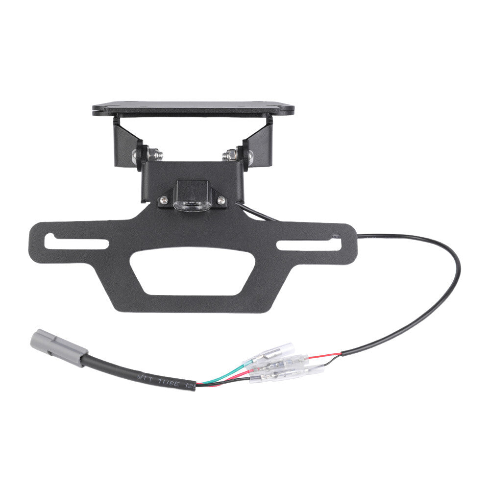 Foldable Fender Eliminator License Plate Holder for Yamaha Tenere 700 (2019–2026)