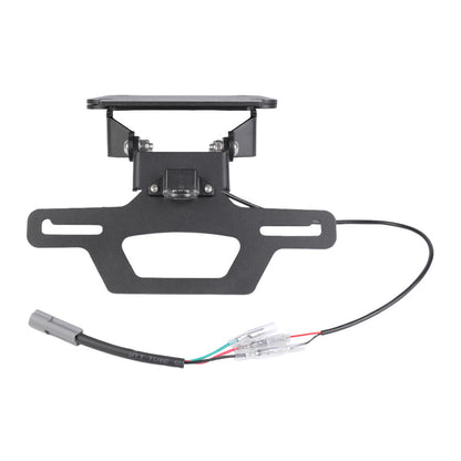 Foldable Fender Eliminator License Plate Holder for Yamaha Tenere 700 (2019–2026)