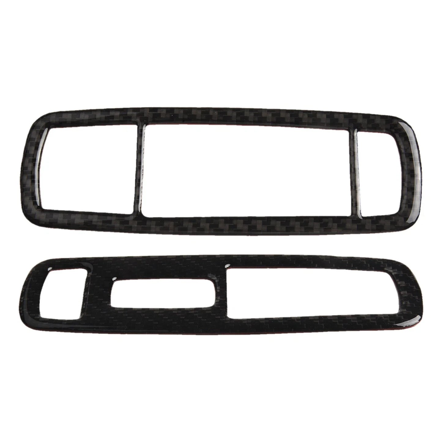 Carbon Fiber / 4 x / Door Switch Panel Trims for Jeep