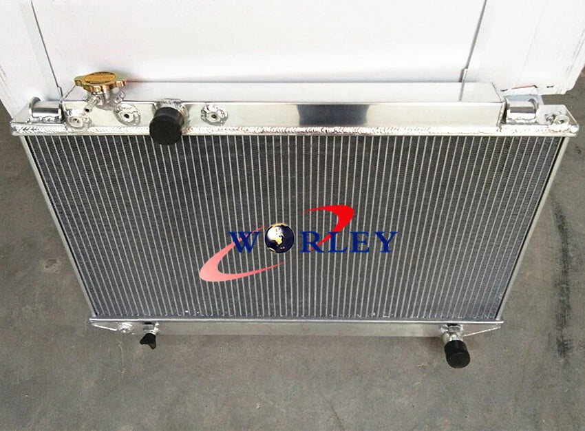 Aluminum Radiator for Toyota Cressida MX83 (1989–1993) with Fans