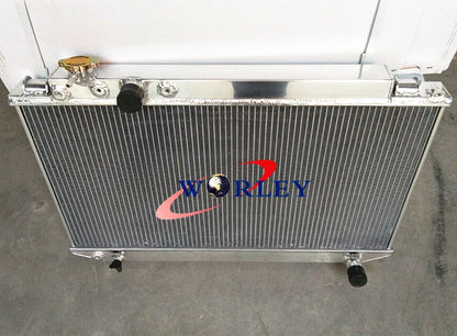 Aluminum Radiator for Toyota Cressida MX83 (1989–1993) with Fans