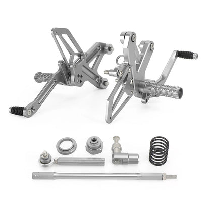 Silver Reverse Control Footrest for Kawasaki Ninja ZX-25R (2020–2021)