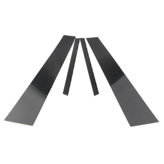 4 Pcs Door Trim Pillar Posts Black Covers for VW Jetta (2012-2018)