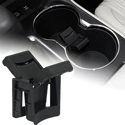 Black Center Cup Holder Insert Divider for Toyota Highlander (2001-2023)