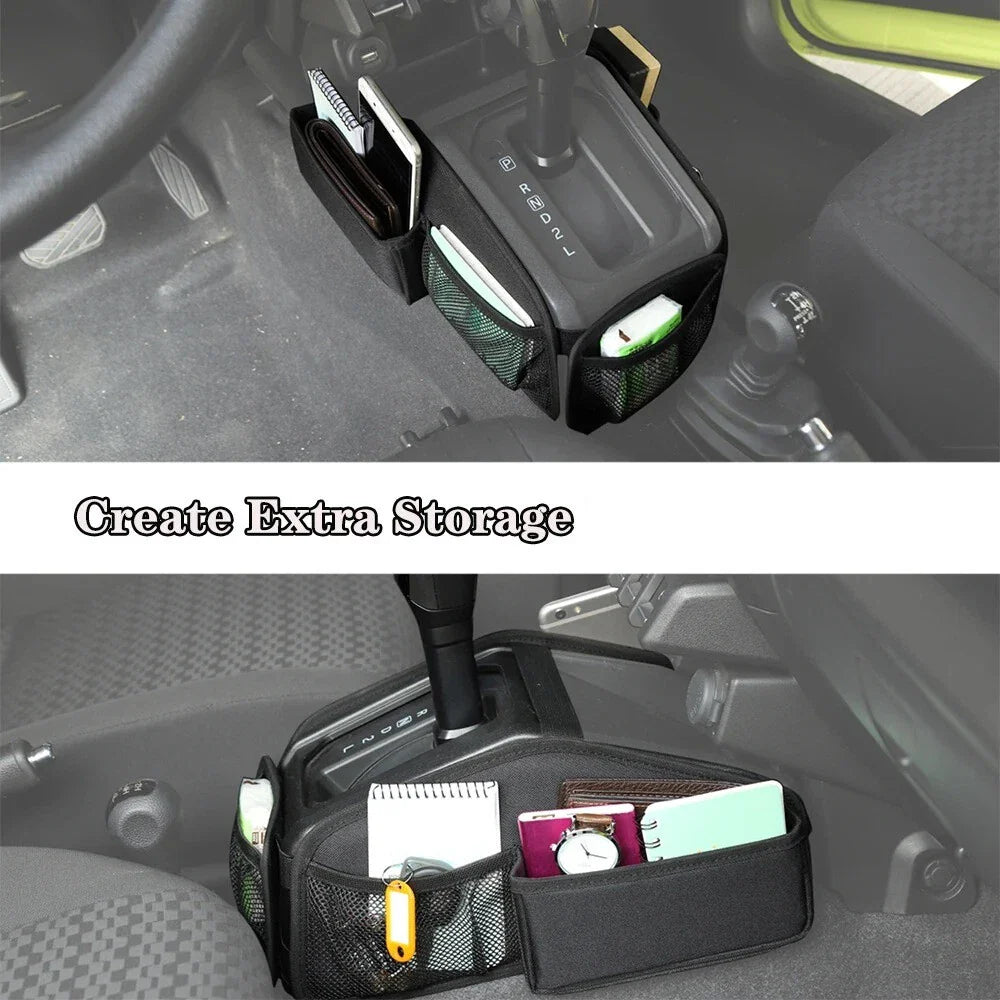 Gear Shift Storage Bag for Suzuki Jimny (2019-2024) Oxford Cloth