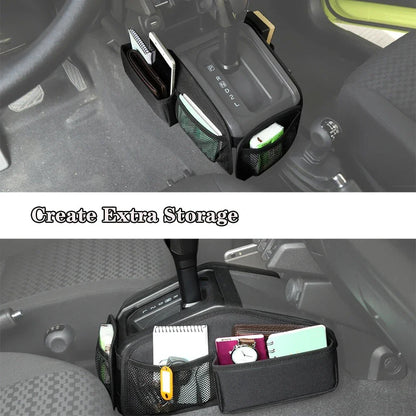 Gear Shift Storage Bag for Suzuki Jimny (2019-2024) Oxford Cloth