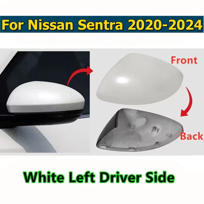 Left Driver Side / Cap Side Mirror Cover / for Nissan Sentra (2020–2024)