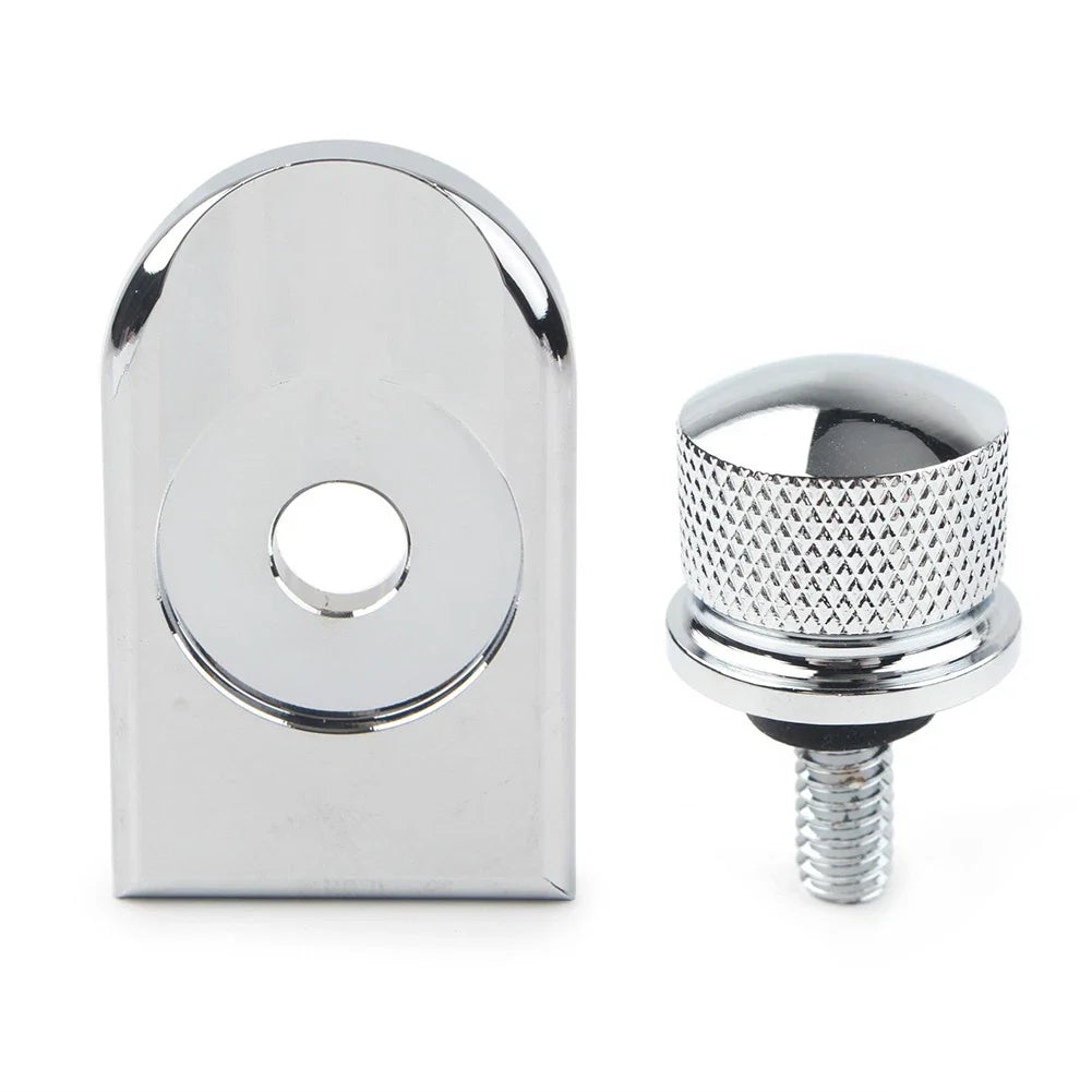 Rear Fender Seat Bolt Cover Chrome for Harley Touring (1996-2023)