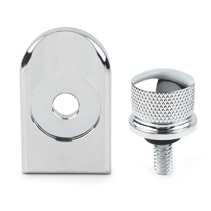 Rear Fender Seat Bolt Cover Chrome for Harley Touring (1996-2023)
