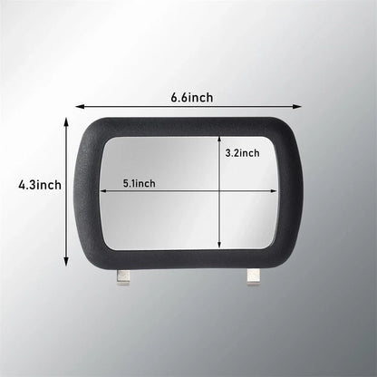 Clip-on Sun Visor Vanity Mirror for Universal Car (1PCS)