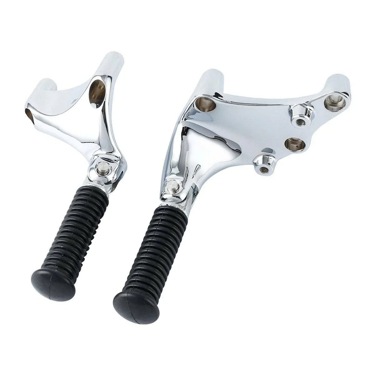 Chrome Passenger Footpeg Pedals for Harley Sportster Iron 883 1200 48 (2014-2022)