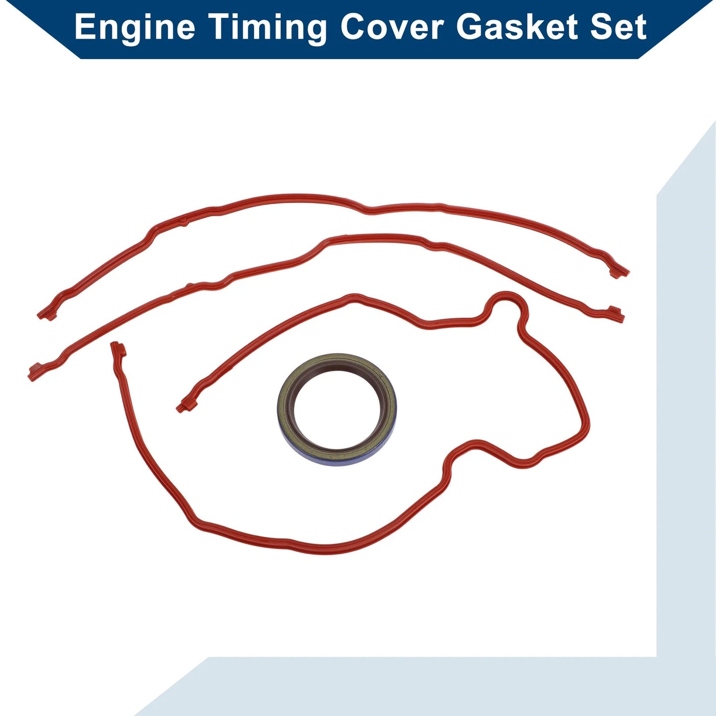 Set of 1 Engine Timing Cover Gasket TCS46096 for Ford Explorer (2006–2010)