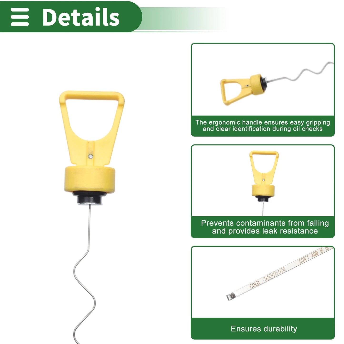Oil Level Dipstick No. 7L3P7A020BA for Ford F-150 2007