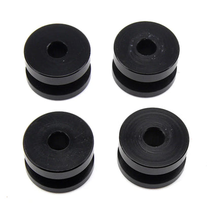 Black Motorcycle Trunk Base Plate Tail Box Pad Bracket Spacer