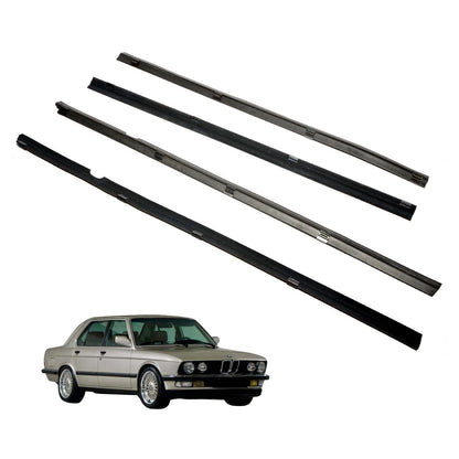 Set of 4 Door Belt Weatherstrip for BMW 5 Series E28 (1982–1988)