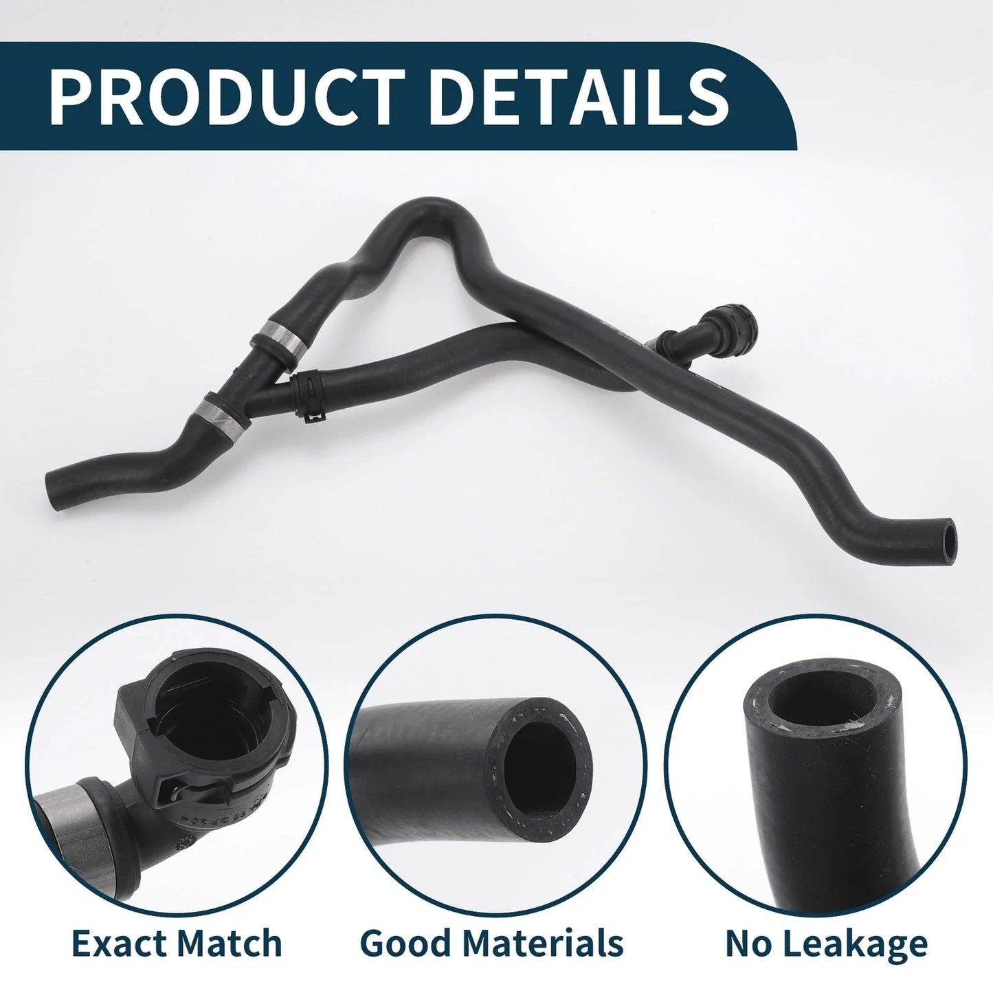 Radiator Hose for BMW 523i 528i 530i Cooling Liquid Tube