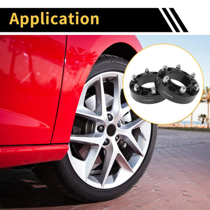 2X Wheel Spacers 6x139.7mm M12x1.5 for Toyota 4Runner (1989–2023)