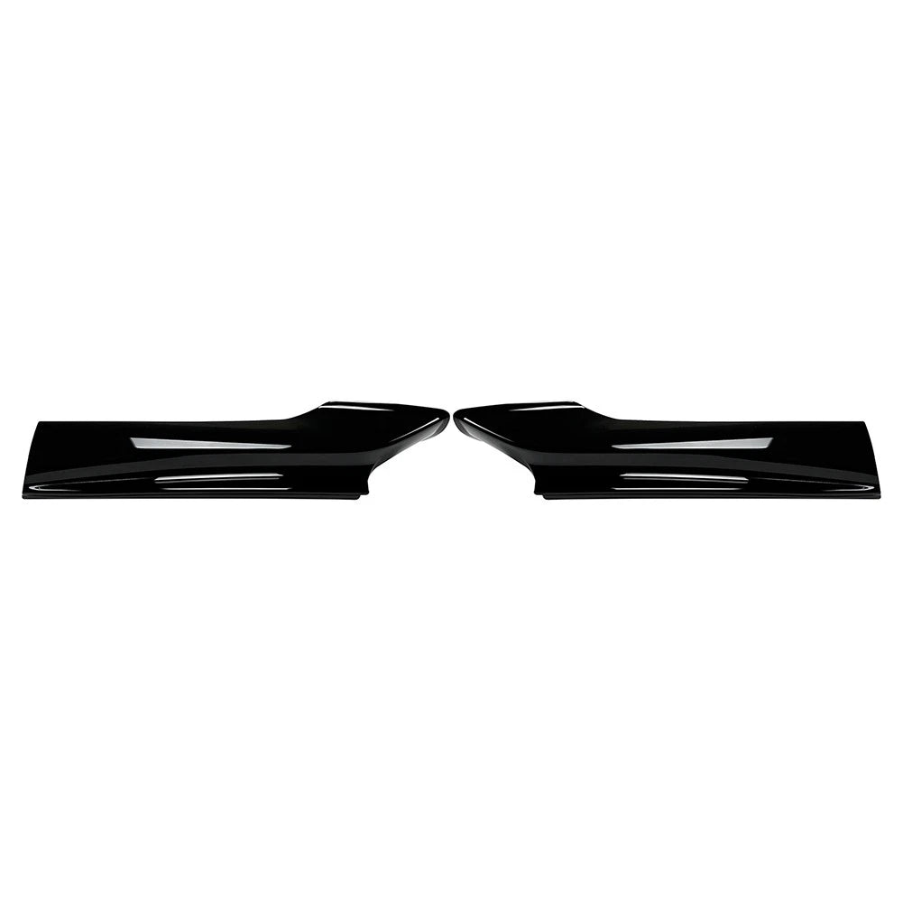 Front Splitter Lip Corner Gloss Black for BMW 5 Series F10 F11 M Sport (2011–2017)