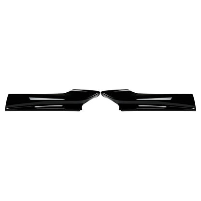 Front Splitter Lip Corner Gloss Black for BMW 5 Series F10 F11 M Sport (2011–2017)