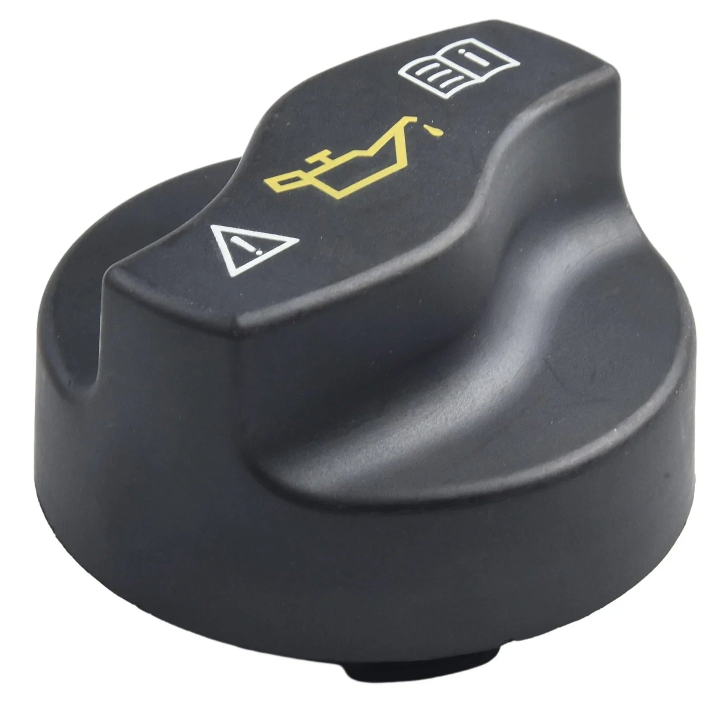 1pcs Engine Oil Filler Cap Plastic Cover Black for Car