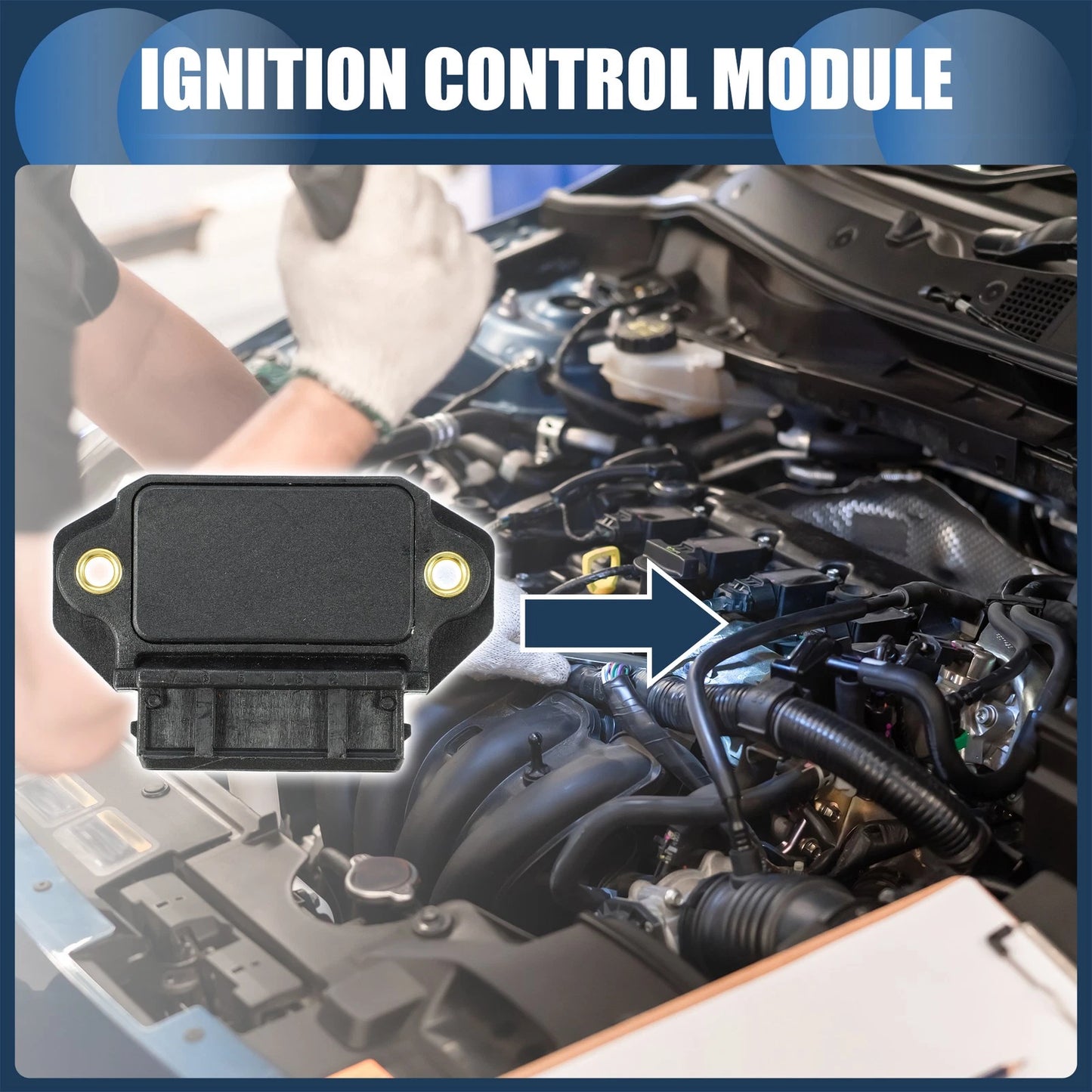 Ignition Control Module No. 90006499 for Peugeot 505, Porsche 911, Saab