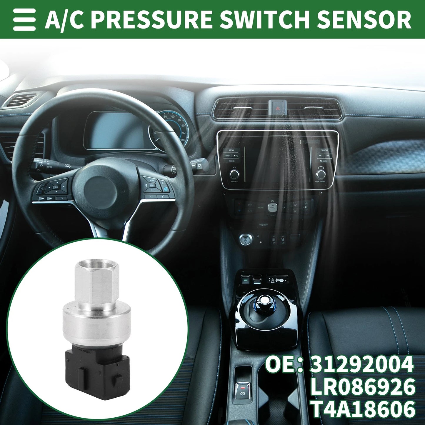 A/C Pressure Switch Sensor for Volvo C70 (2006–2013) No. 31292004, LR086926