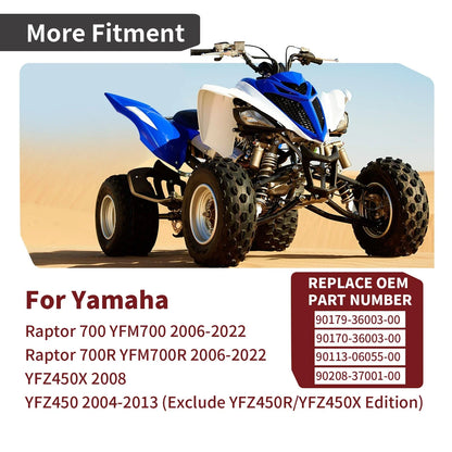 Rear Axle Lock Nut & 46mm Nut Wrench Kit for Yamaha YFZ450X (2009–2011)