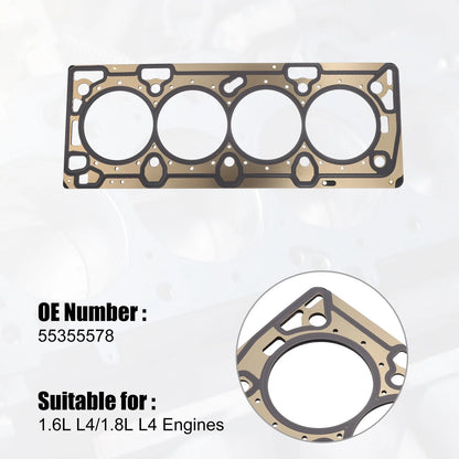 Cylinder Head Gasket for Chevrolet Cruze (2011–2015), Sonic (2012–2018)