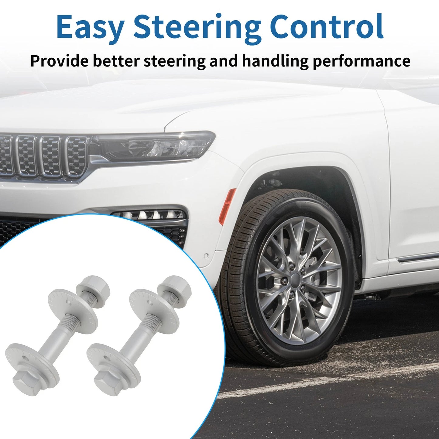 Set of 2 Rear Control Arm Suspension Camber Bolts for Ford Edge (2007–2024) DG9Z5K978A