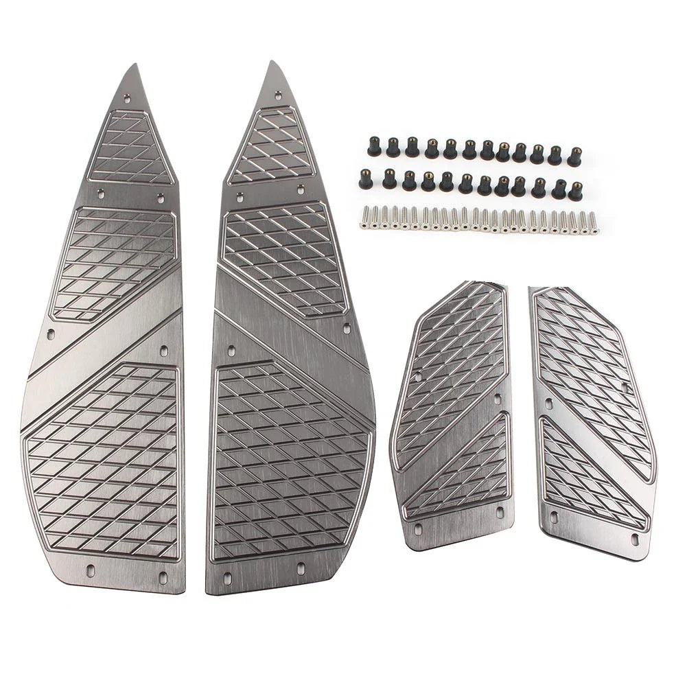Footrest Pedals for YAMAHA XMAX300 2017-2018, XMAX250 2011-2016 Titanium