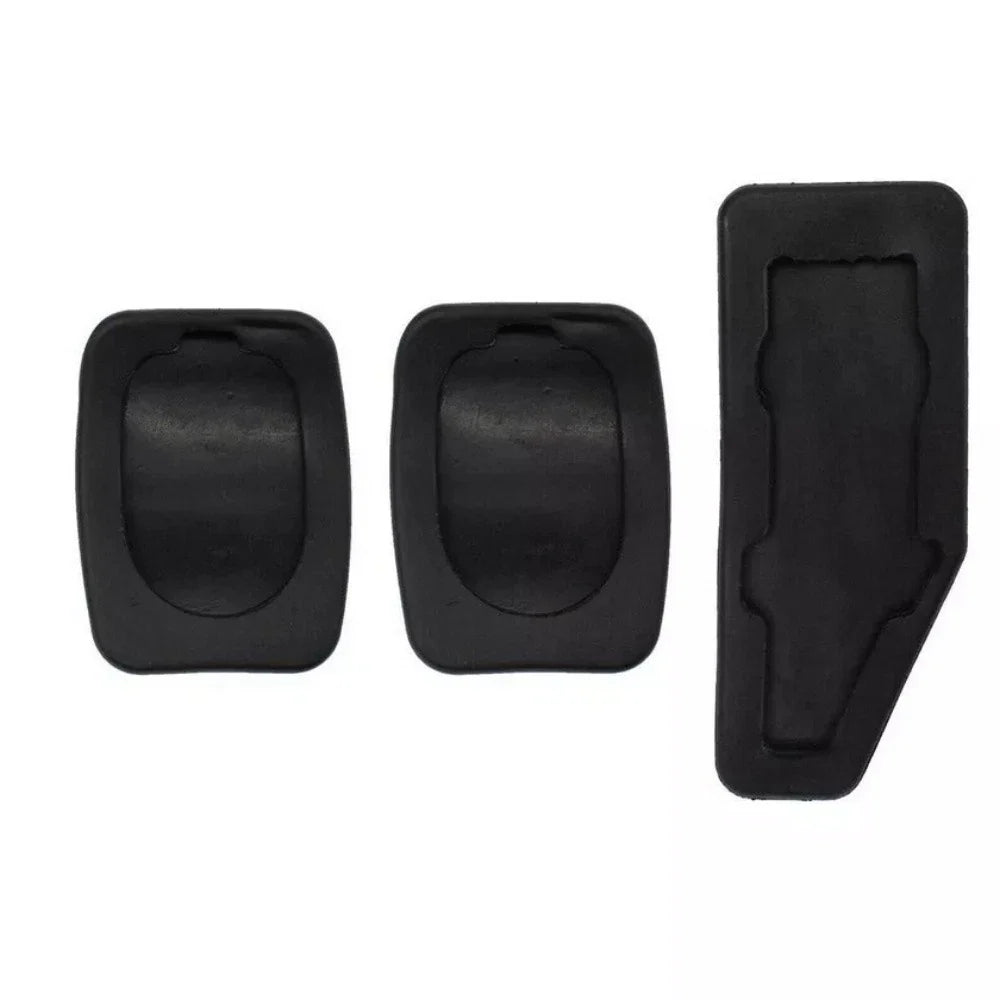3 x Brake Clutch Accelerator Pedal Rubber Pad Covers for Suzuki Swift (2004-2010)