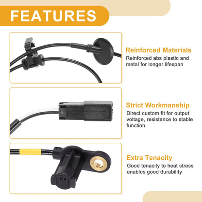 ABS Wheel Speed Sensor No.AL8Z2C190A for Ford Escape (2010–2012) Rear Right