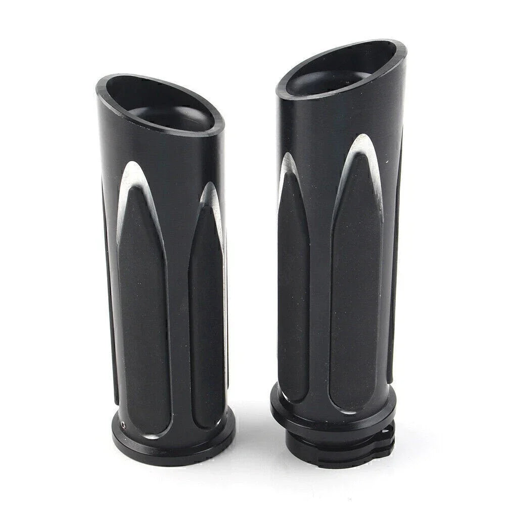 Soft Touch Hand Grips for Harley Touring Street Road Glide Electra Glide