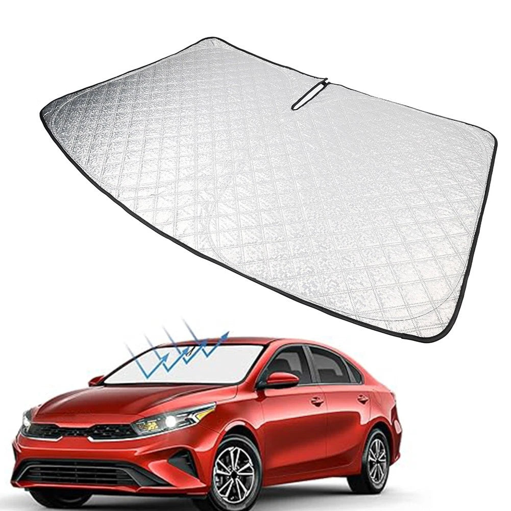 Foldable Windshield Sun Shade for Kia Seltos (2021–2025)