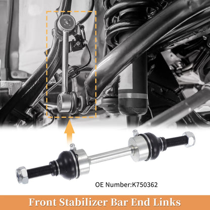 2pcs Front Stabilizer Sway Bar Link for Ford F-550 Super Duty (2009–2018) No.K750362