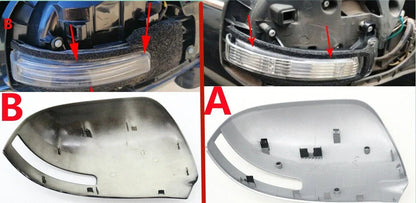 Side Mirror Shell Cap Cover for Mitsubishi ASX Outlander (2013–2018)