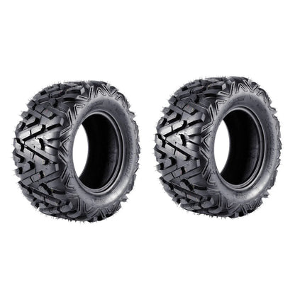 QIND Rear 25x10-12 Tyres for ATV, Mower, Buggy, Go Kart