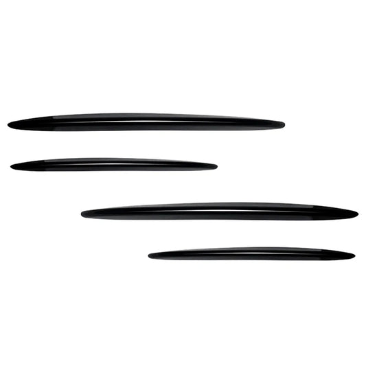 Front Fog Light Strips Glossy Black for Mercedes Benz GLC Class X254 (23-24)