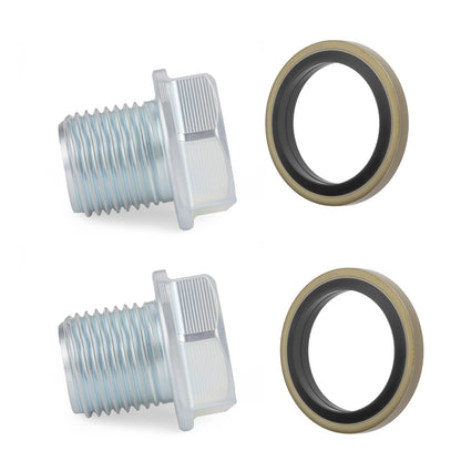 2X Oil Drain Plug and Gasket for Suzuki GSX-R600 GSX-R750 GS1000 GS1100 SV1000