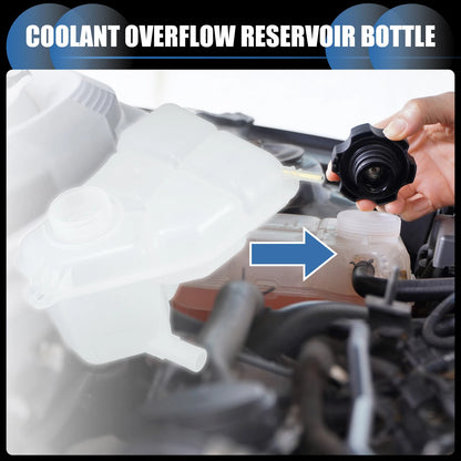 Coolant Expansion Overflow Tank No. 1221362/1141512 for Ford Fiesta MK6 (2001–2008)